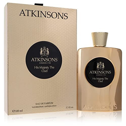 His Majesty The Oud by Atkinsons for Men - 3.3 oz EDP Spray