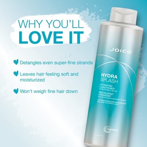 HydraSplash Hydrating Conditioner by Joico for Unisex - 33.8 oz Conditioner