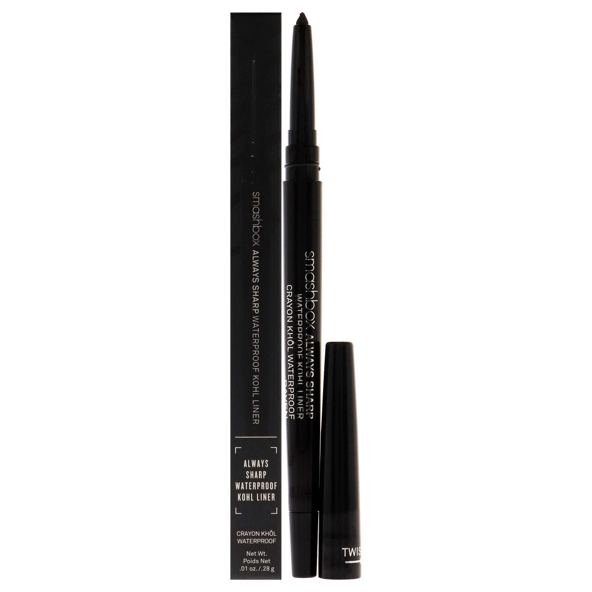 Always Sharp Waterproof Kohl Liner - Raven by SmashBox for Women - 0.01 oz Eyeliner