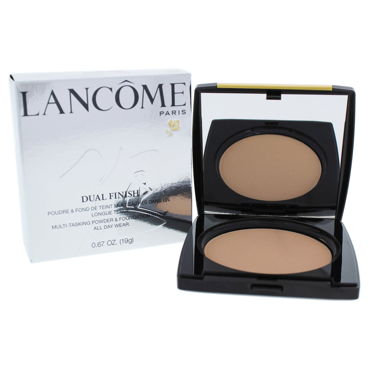 Dual Finish Versatile Powder Makeup - Matte Amande III by Lancome for Women - 0.67 oz Makeup