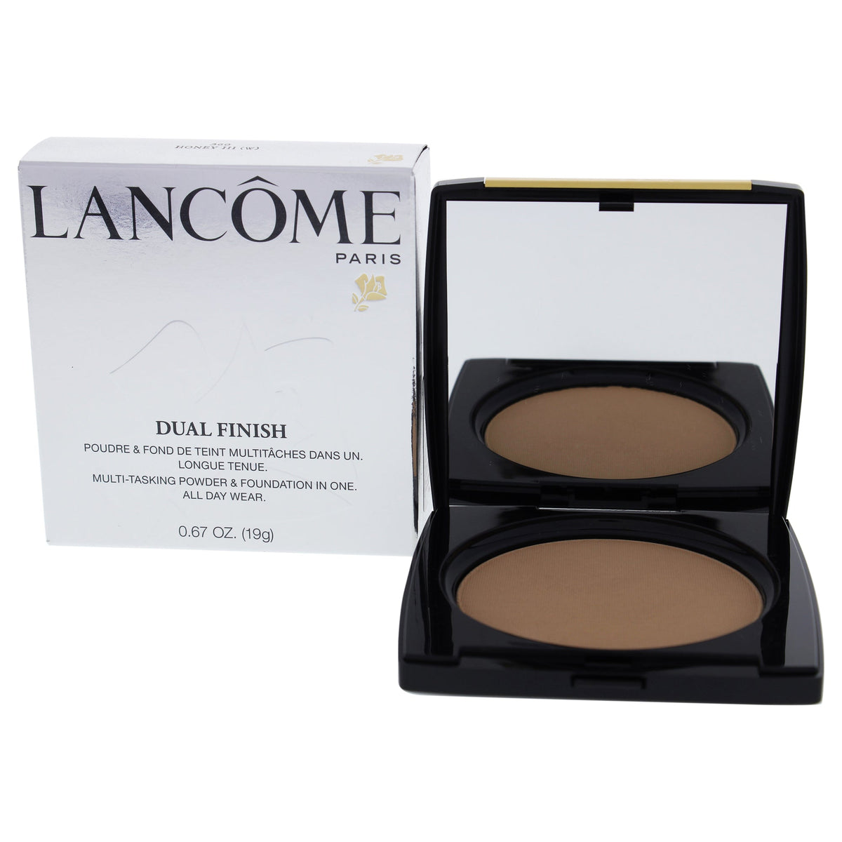 Dual Finish Versatile Powder Makeup - Matte Honey III by Lancome for Women - 0.67 oz Powder