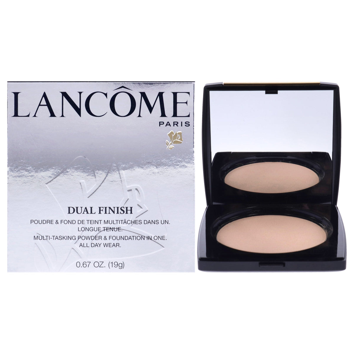 Dual Finish Versatile Powder Makeup - Matte Porcelaine DIvoire I by Lancome for Women - 0.67 oz Powder