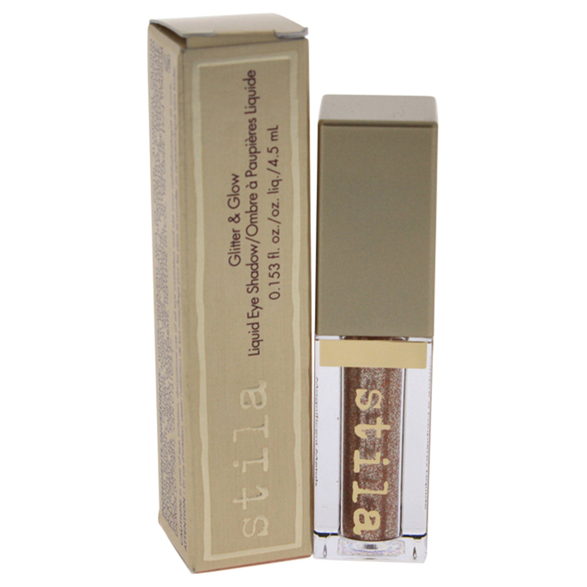 Glitter and Glow Liquid Eyeshadow - Kitten Karma by Stila for Women - 0.153 oz Eyeshadow