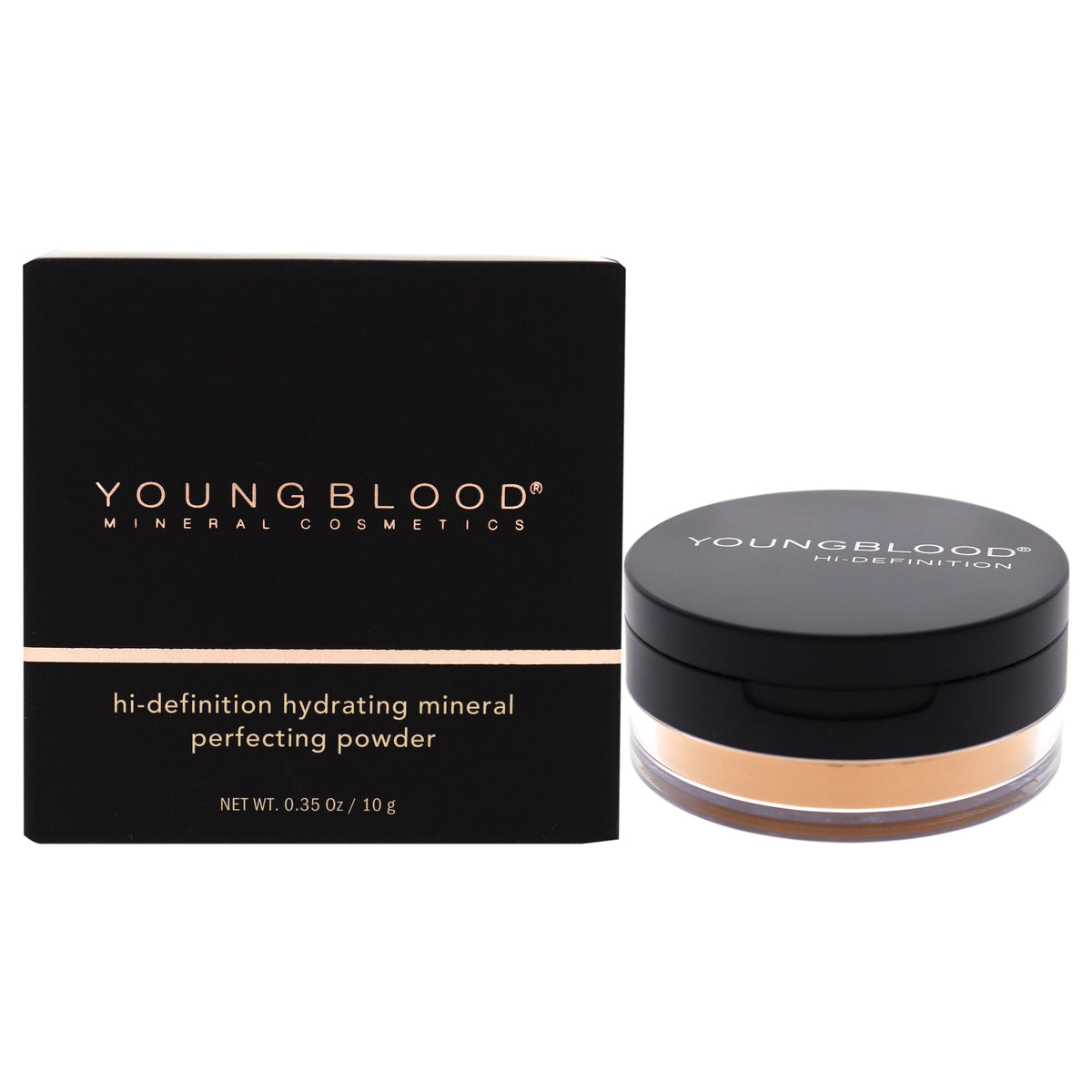 Hi-Definition Hydrating Mineral Perfecting Powder - Warmth by Youngblood for Women - 0.35 oz Powder