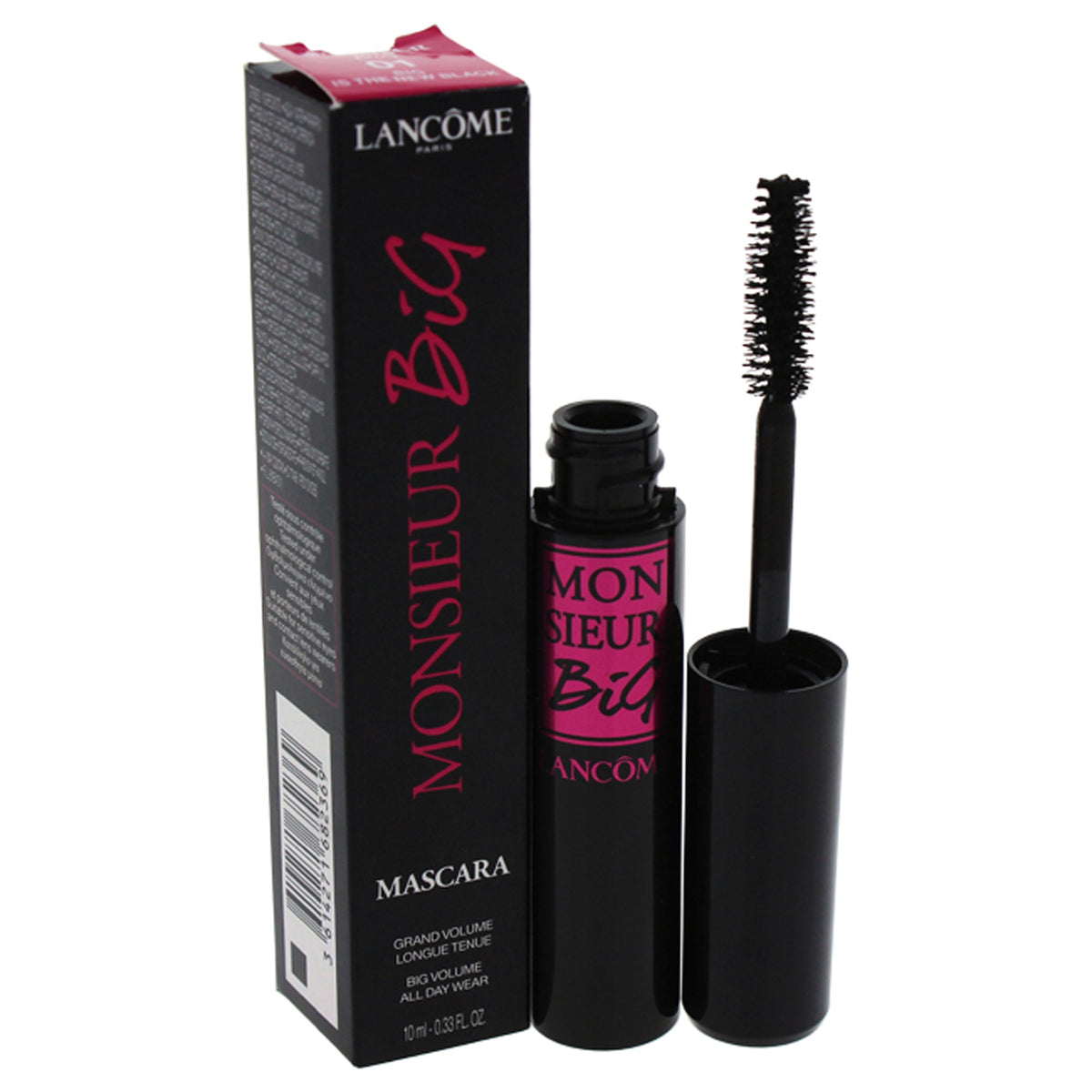 Monsieur Big Mascara - # 01 Black by Lancome for Women - 0.33 oz Mascara