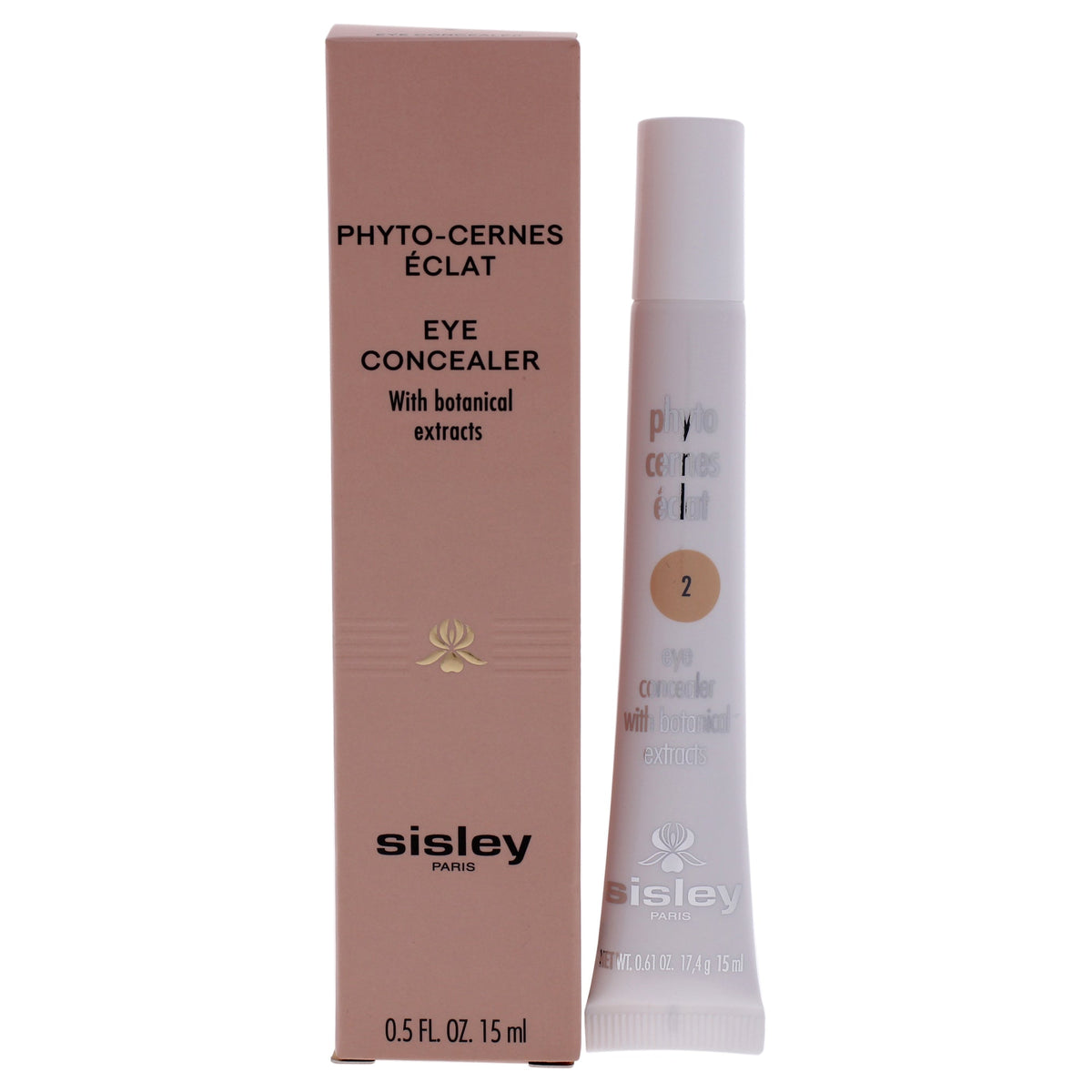 Phyto Cernes Eclat Eye Concealer - 02 by Sisley for Women - 0.5 oz Eye Concealer