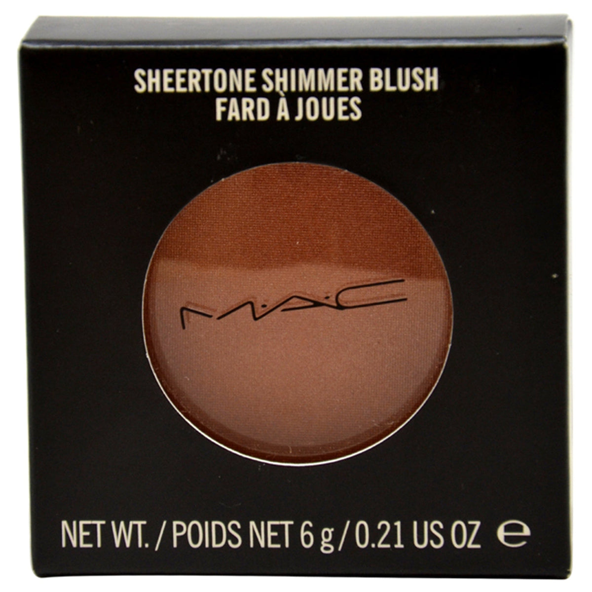 Sheertone Shimmer Blush - Sunbasque by MAC for Women - 0.21 oz Blush