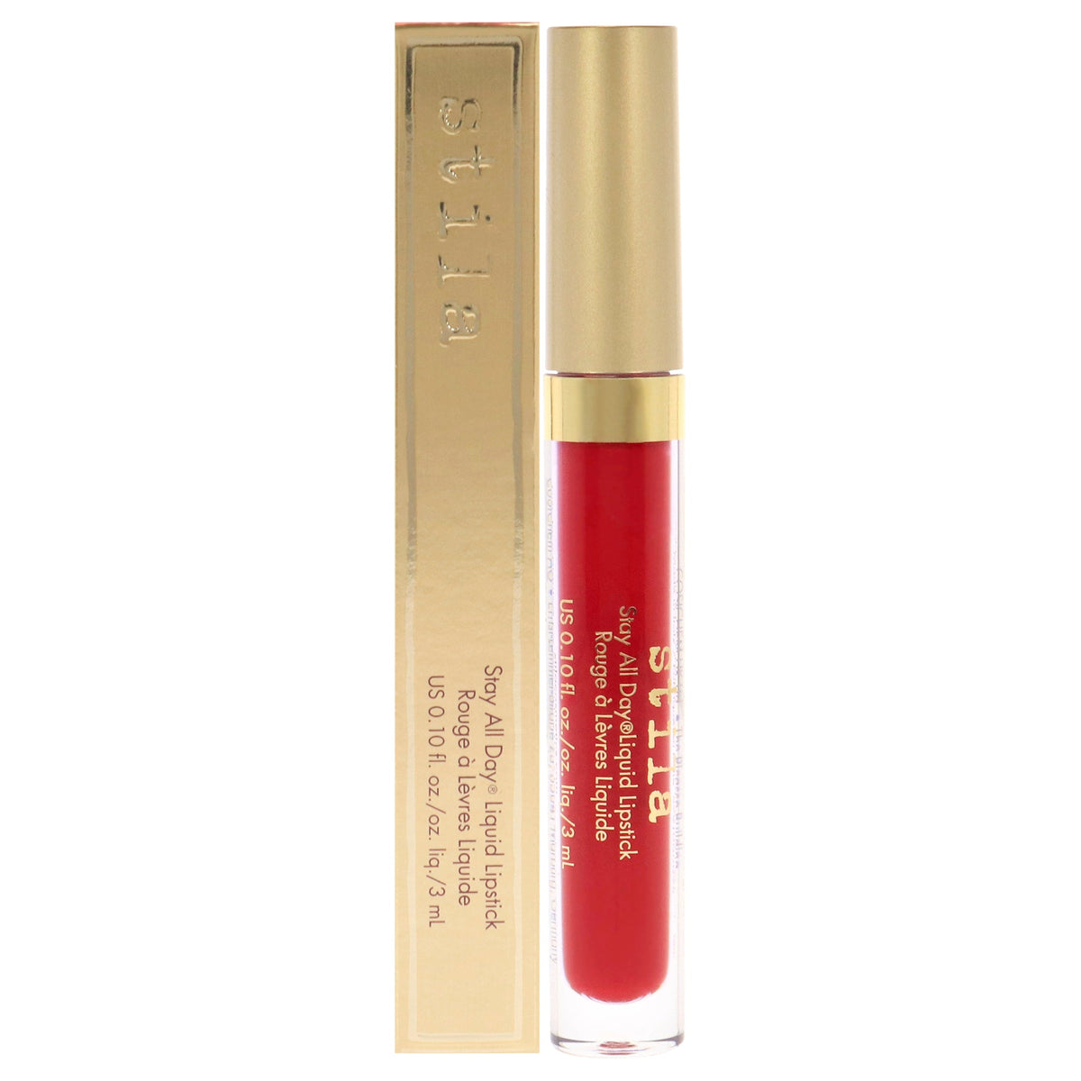 Stay All Day Liquid Lipstick - Fiery by Stila for Women - 0.1 oz Lipstick