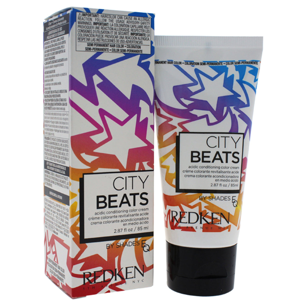 City Beats By Shades EQ - Clear by Redken for Unisex - 2.87 oz Hair Color