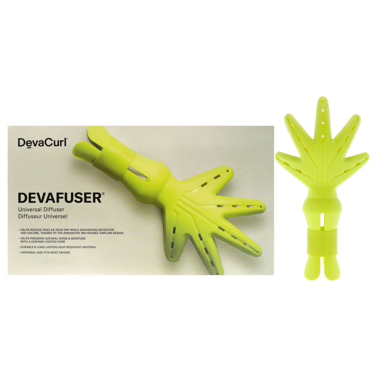 DevaFuser Universal Diffuser by DevaCurl for Unisex - 1 Pc Diffuser