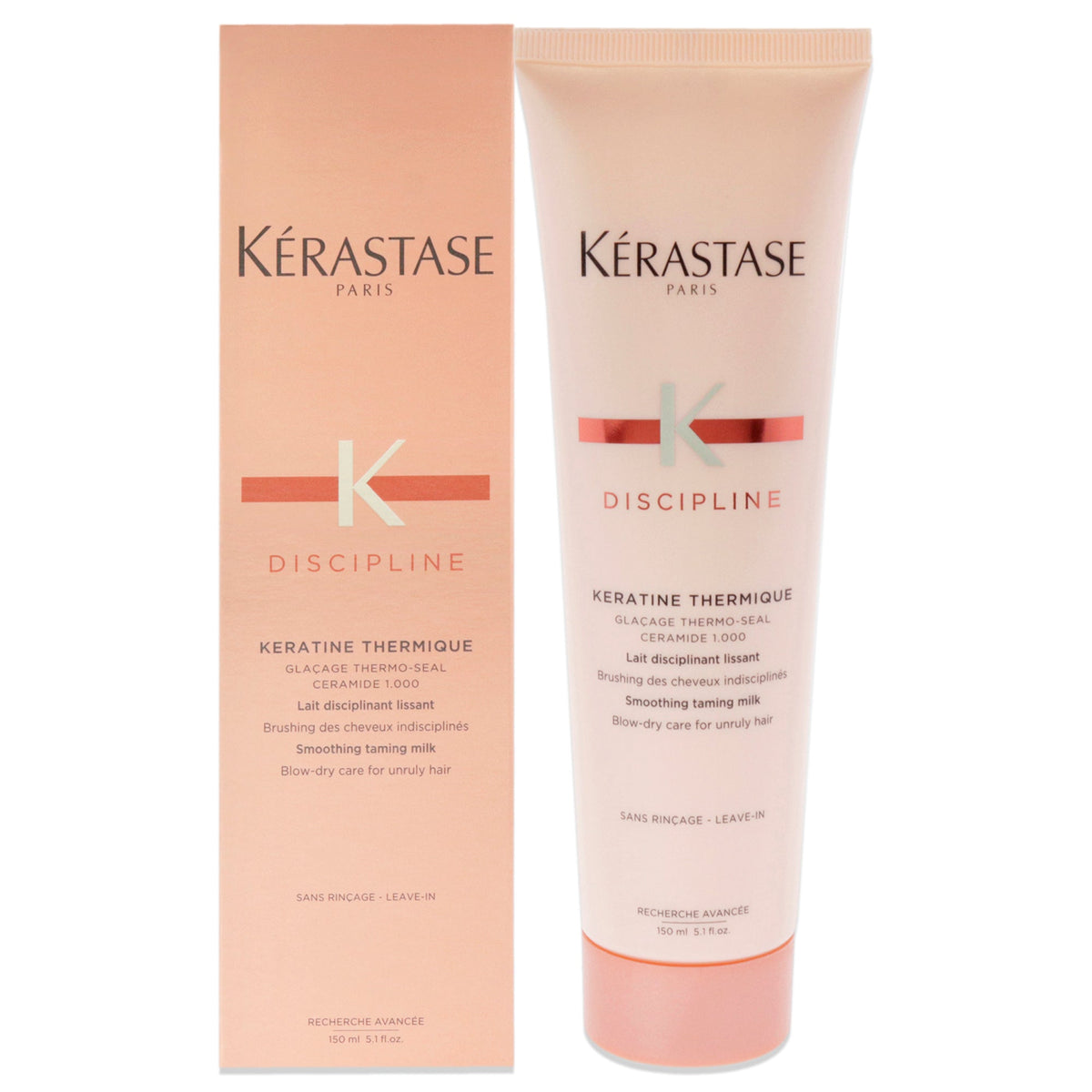 Discipline Keratine Thermique Smoothing Taming Milk Anti-Frizz by Kerastase for Unisex - 5.1 oz Treatment