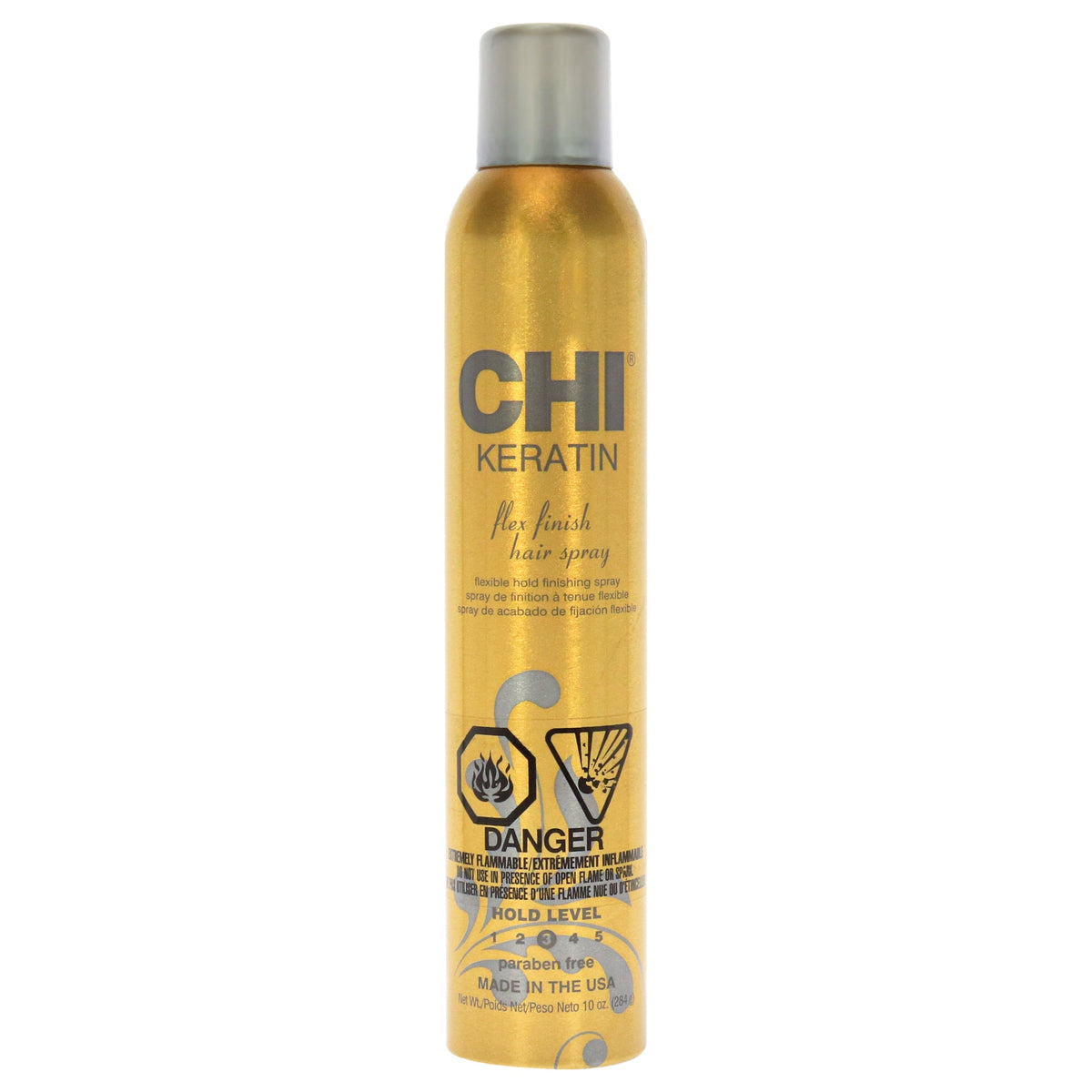 Keratin Flex Finish Hairspray by CHI for Unisex - 10 oz Hair Spray