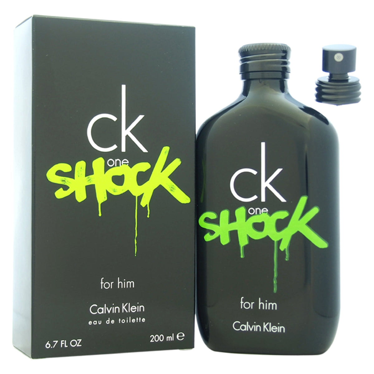 CK One Shock For Him by Calvin Klein for Men - 6.7 oz EDT Spray