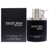 Yacht Man Black by Myrurgia for Men - 3.4 oz EDT Spray