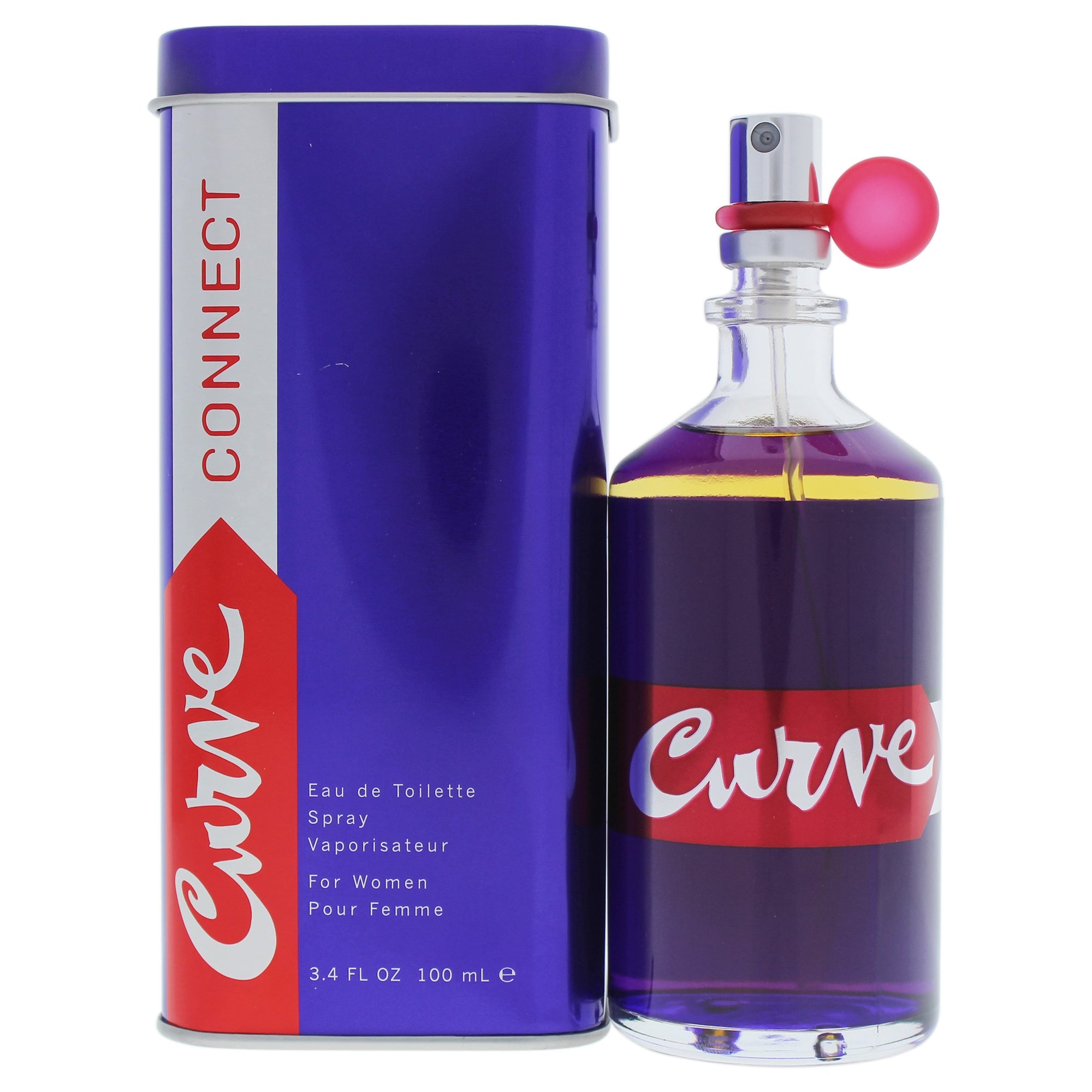 Curve Connect by Liz Claiborne for Women - 3.4 oz EDT Spray