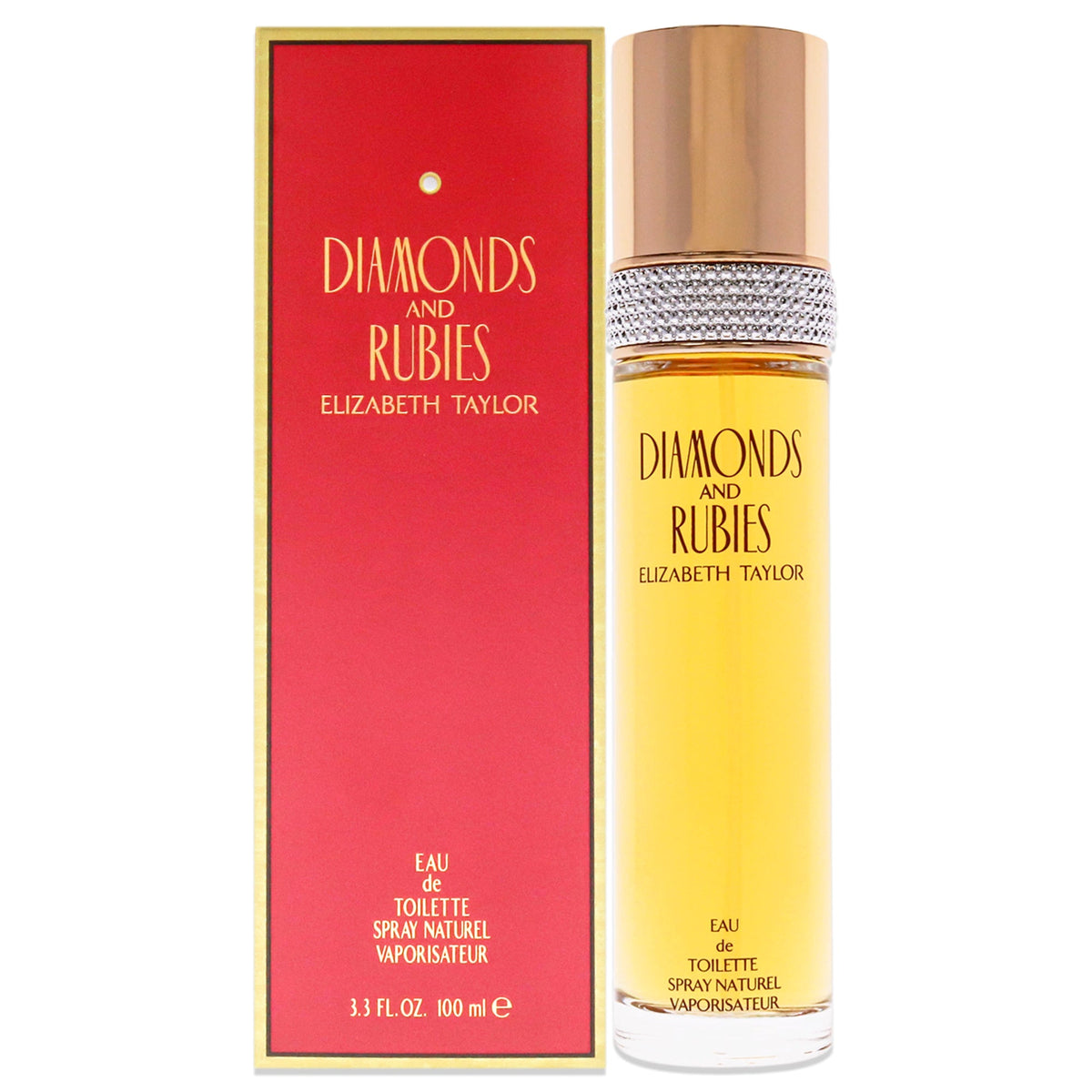 Diamonds and Rubies by Elizabeth Taylor for Women - 3.3 oz EDT Spray