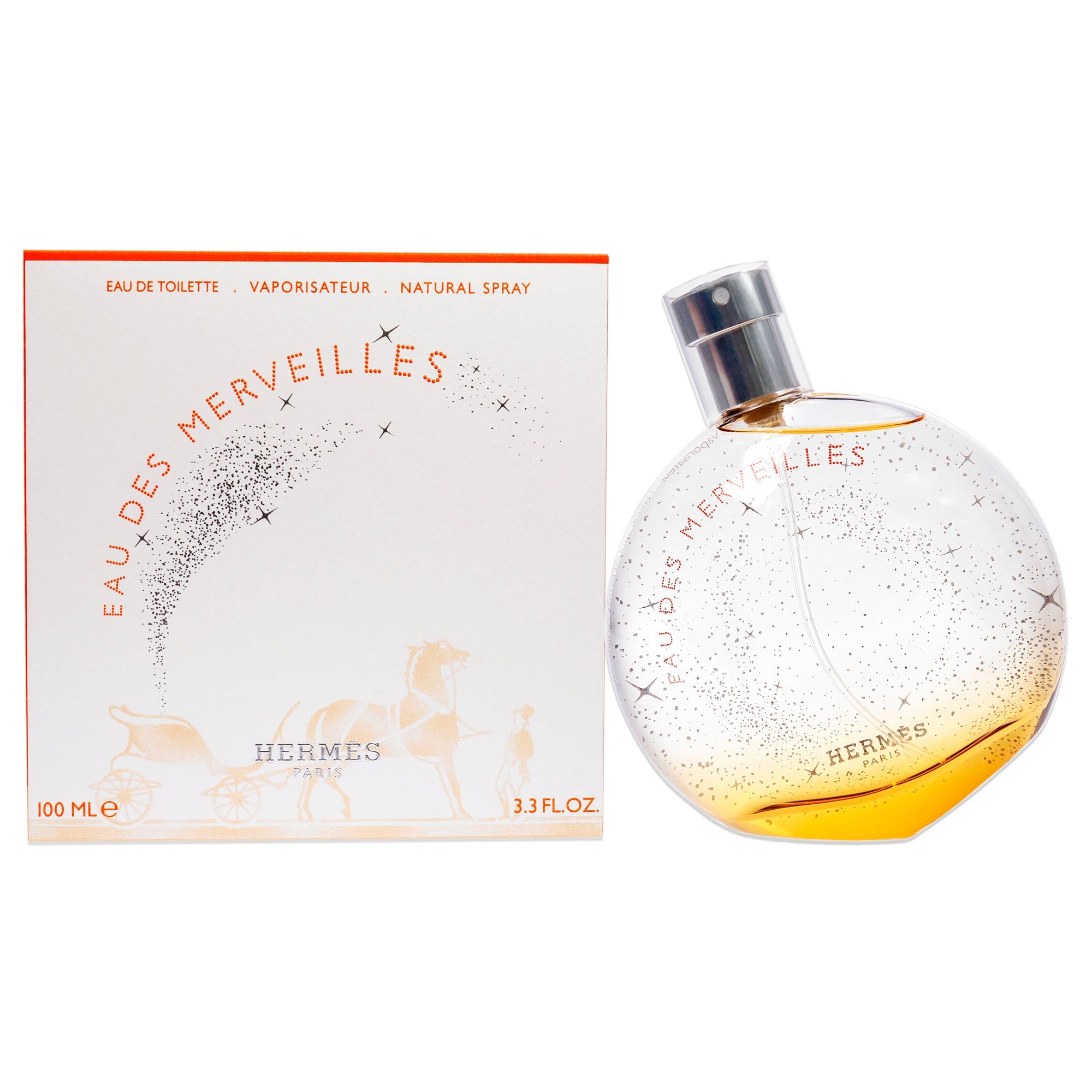 Eau Des Merveilles by Hermes for Women - 3.3 oz EDT Spray