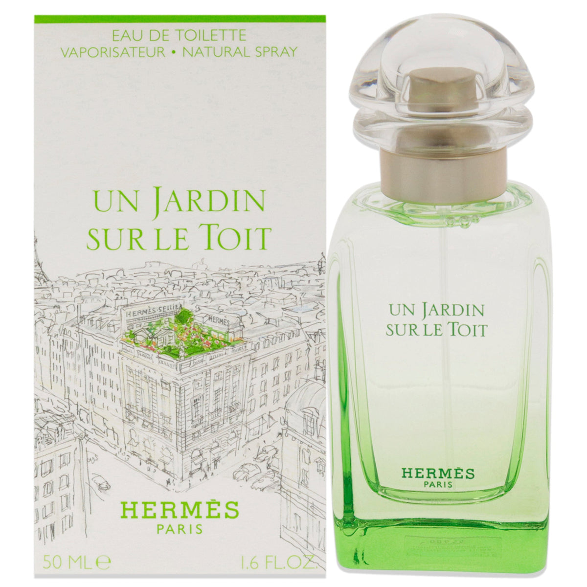 Un Jardin Sur Le Toit by Hermes for Women - 1.6 oz EDT Spray