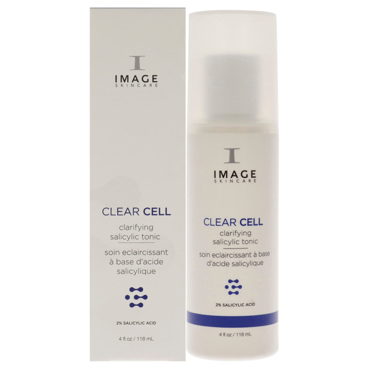 Clear Cell Salicylic Clarifying Tonic by Image for Unisex - 4 oz Tonic