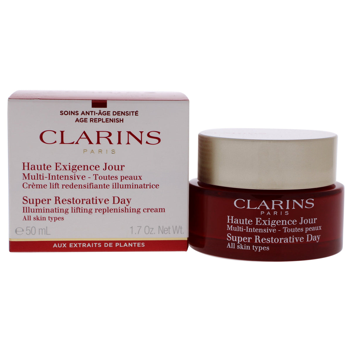 Super Restorative Day Cream by Clarins for Unisex - 1.7 oz Cream