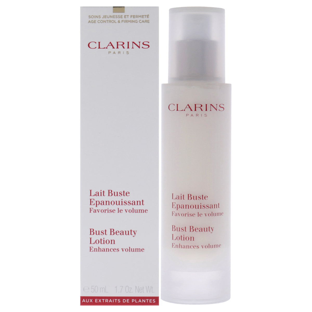 Bust Beauty Lotion by Clarins for Women - 1.7 oz Lotion