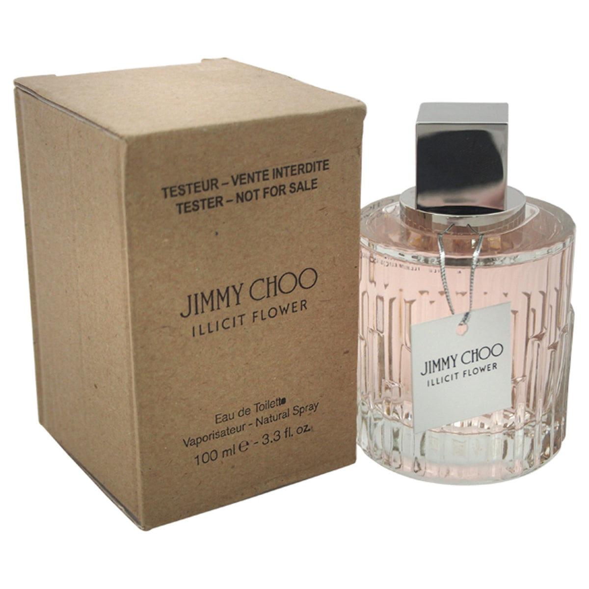 Illicit Flower by Jimmy Choo for Women - 3.4 oz EDT Spray (Tester)