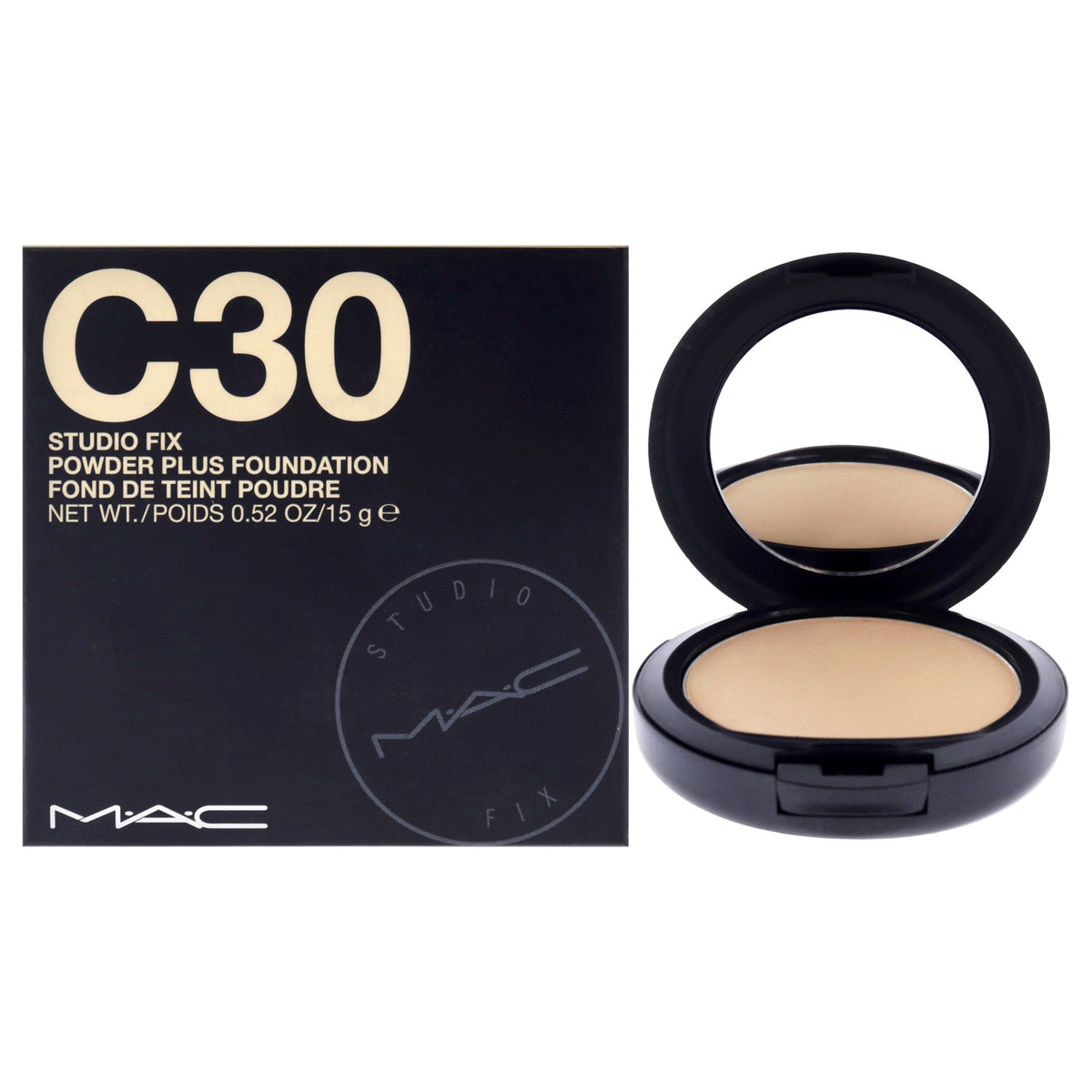 Studio Fix Powder Plus Foundation - C30 by MAC for Women - 0.52 oz Foundation