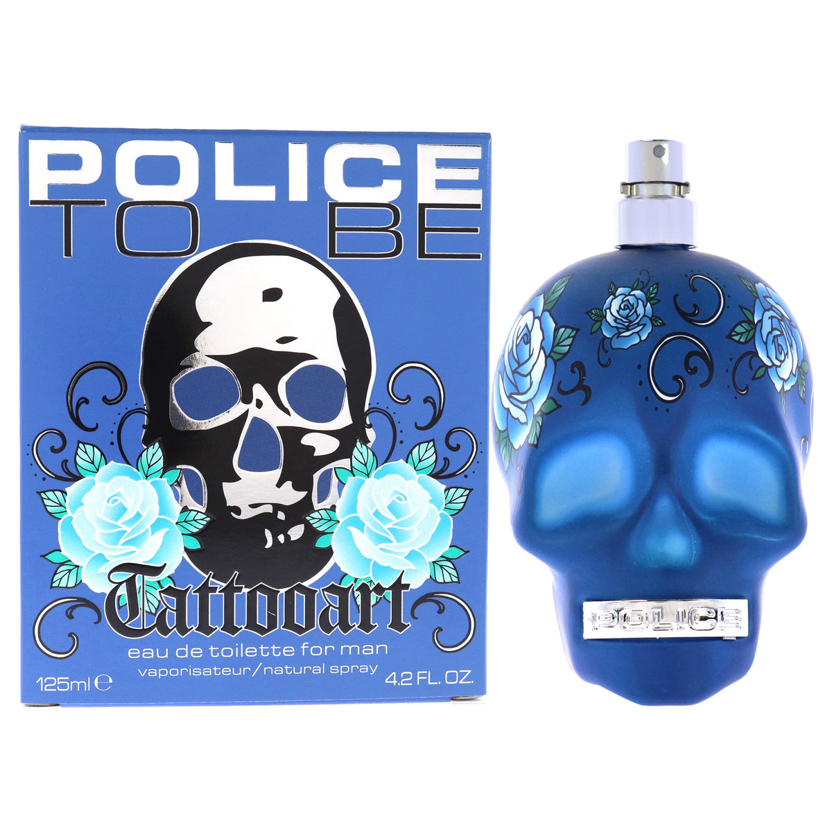 To Be TattooArt by Police for Men - 4.2 oz EDT Spray