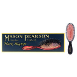 Pocket Nylon Brush - N4 Dark Ruby by Mason Pearson for Unisex - 1 Pc Hair Brush