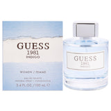 Guess 1981 Indigo by Guess for Women - 3.4 oz EDT Spray