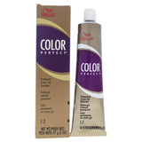 Color Perfect Permanent Creme Gel Hair Color - 4RV Medium Red Violet Brown by Wella for Unisex - 2 oz Hair Color