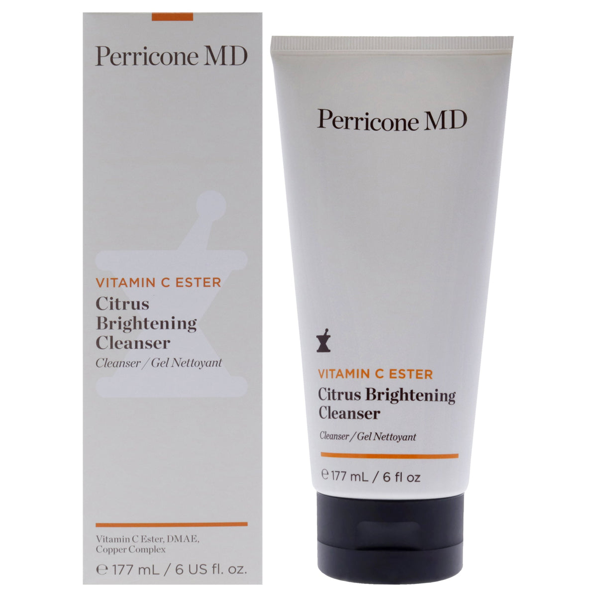 Vitamin C Ester Citrus Brightening Cleanser by Perricone MD for Unisex - 6 oz Cleanser