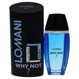 Lomani Why Not by Lomani for Men - 3.3 oz EDT Spray