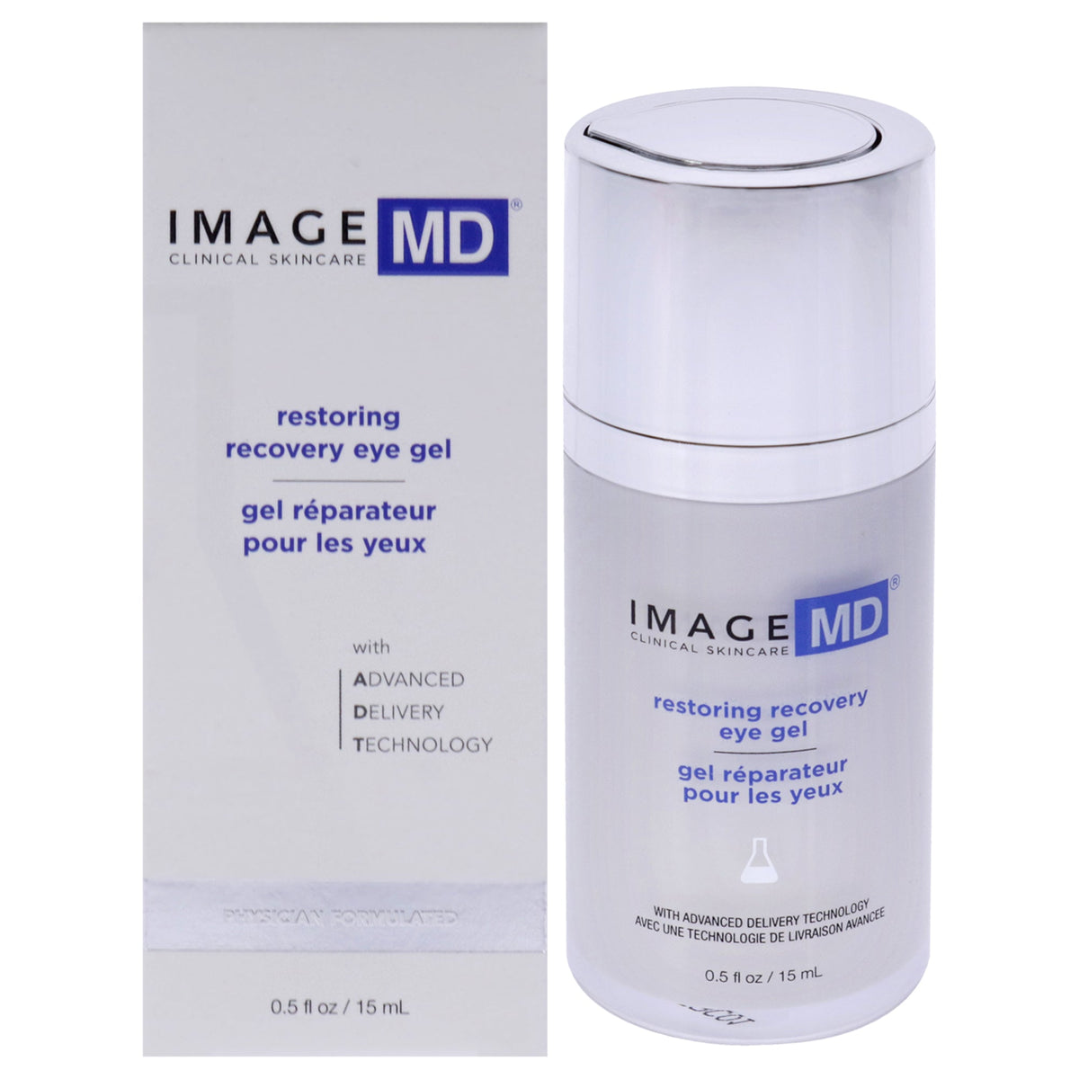 MD restoring Recovery Eye Gel with ADT Technology by Image for Unisex - 0.5 oz Gel