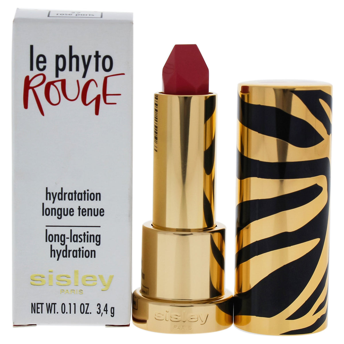 Le Phyto Rouge Lipstick - 22 Rose Paris by Sisley for Women - 0.11 oz Lipstick