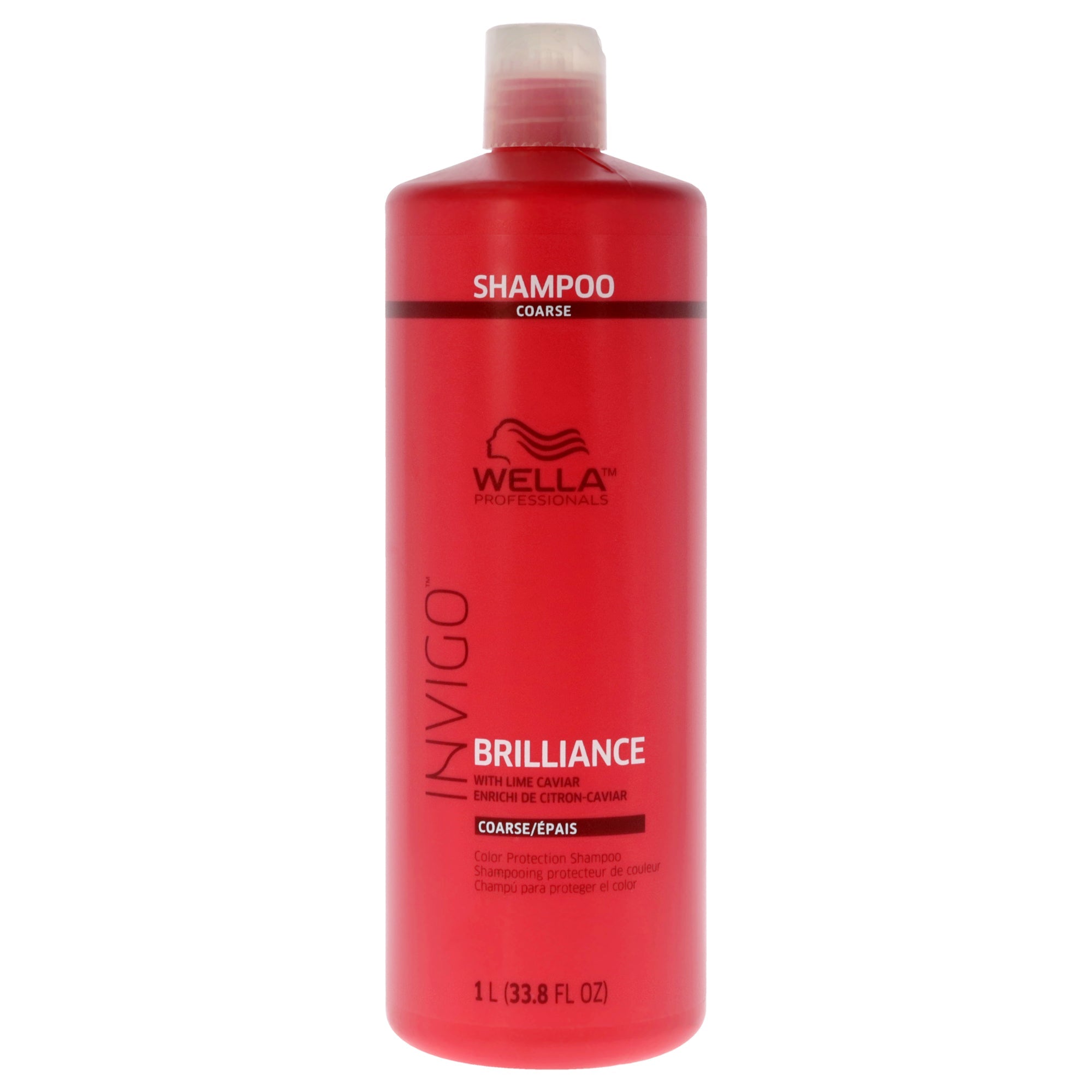 Invigo Brilliance Shampoo For Coarse Hair by Wella for Unisex - 33.8 oz Shampoo