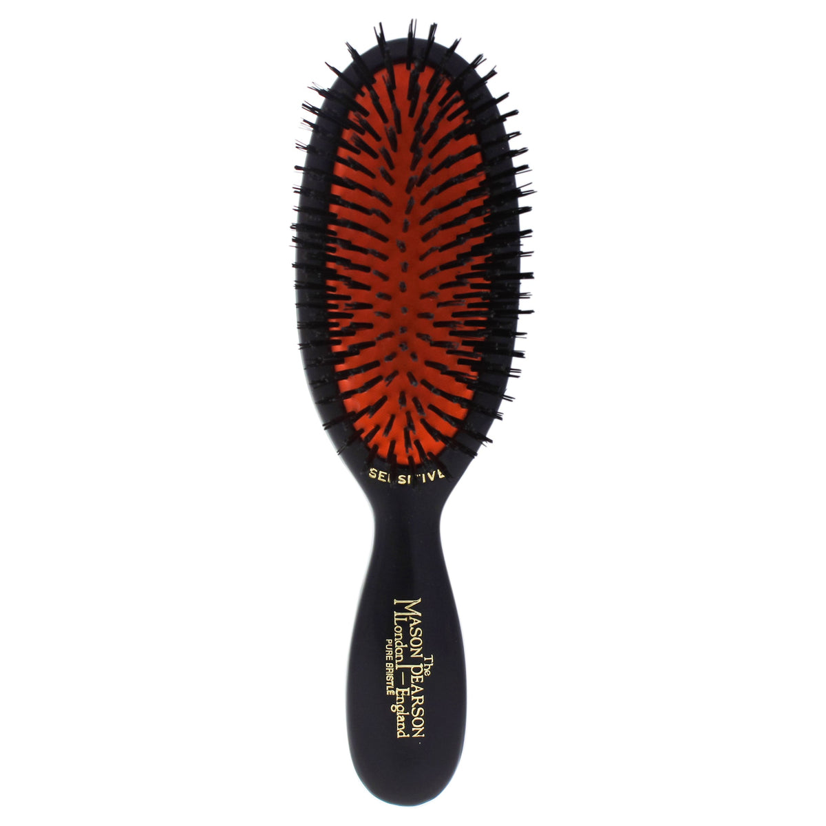 Pocket Sensitive Pure Bristle Brush - SB4 Dark Ruby by Mason Pearson for Unisex - 1 Pc Hair Brush