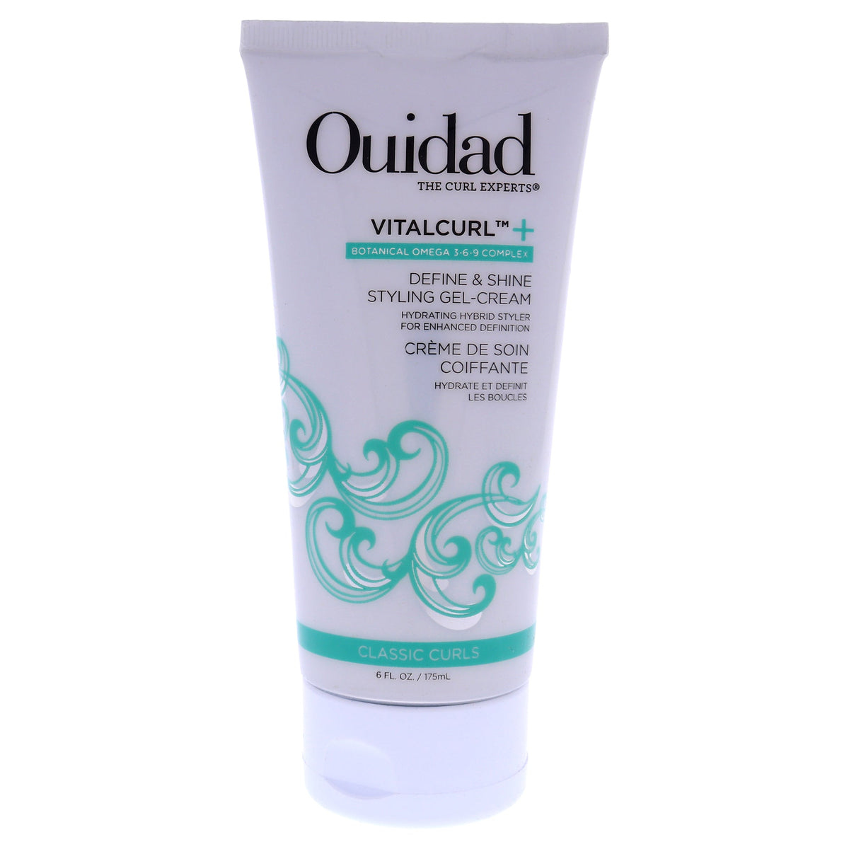 VitalCurl Plus Define and Shine Styling Gel-Cream by Ouidad for Unisex - 6 oz Cream