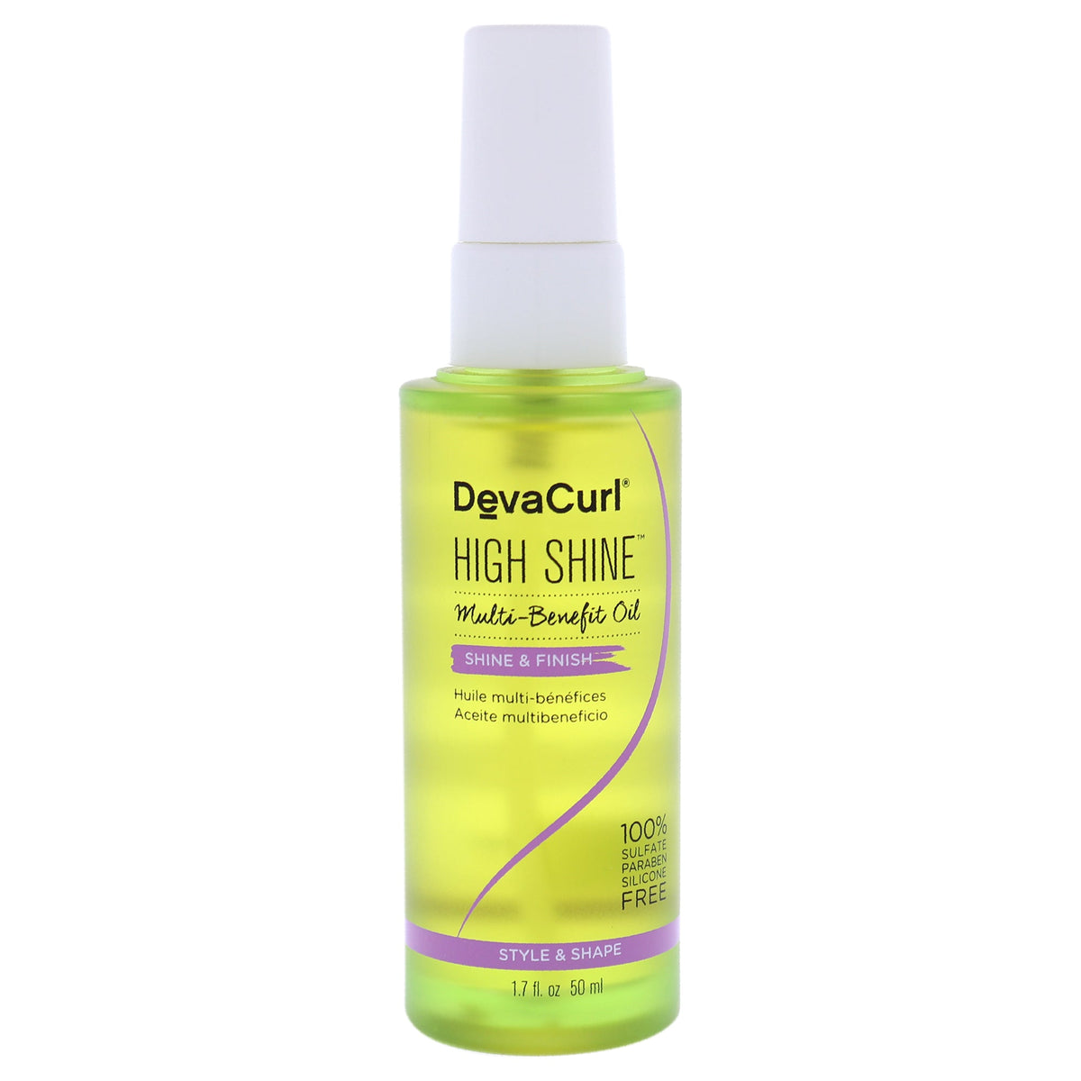 DevaCurl High Shine Multi Benefit Oil by DevaCurl for Unisex - 1.7 oz Oil