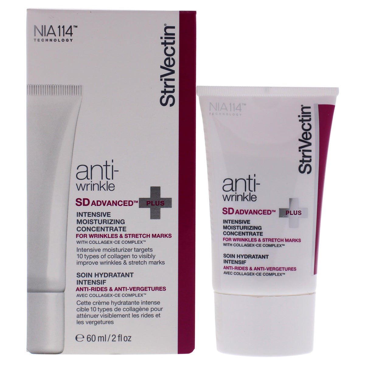 SD Advanced Plus Intensive Moisturizing Concentrate by Strivectin for Unisex - 2 oz Moisturizer