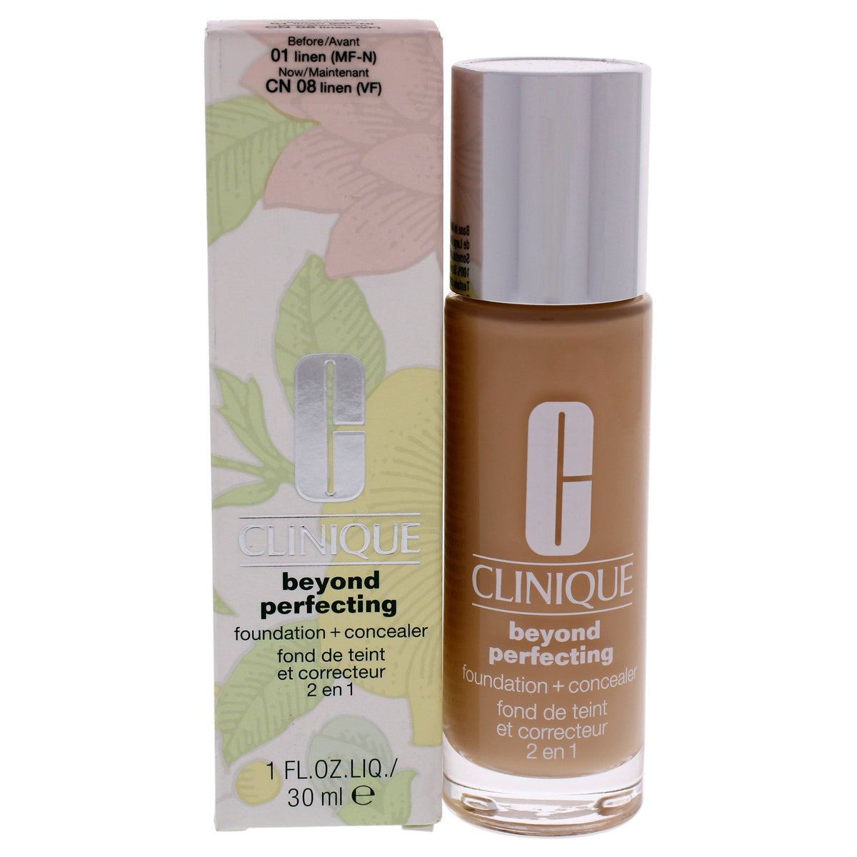 Beyond Perfecting Foundation Plus Concealer - 08 Linen by Clinique for Women - 1 oz Makeup