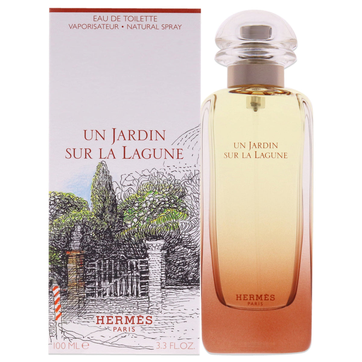 Un Jardin Sur La Lagune by Hermes for Unisex - 3.3 oz EDT Spray