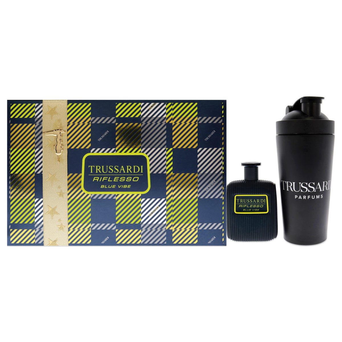 Riflesso Blue Vibe by Trussardi for Men - 2 Pc Gift Set