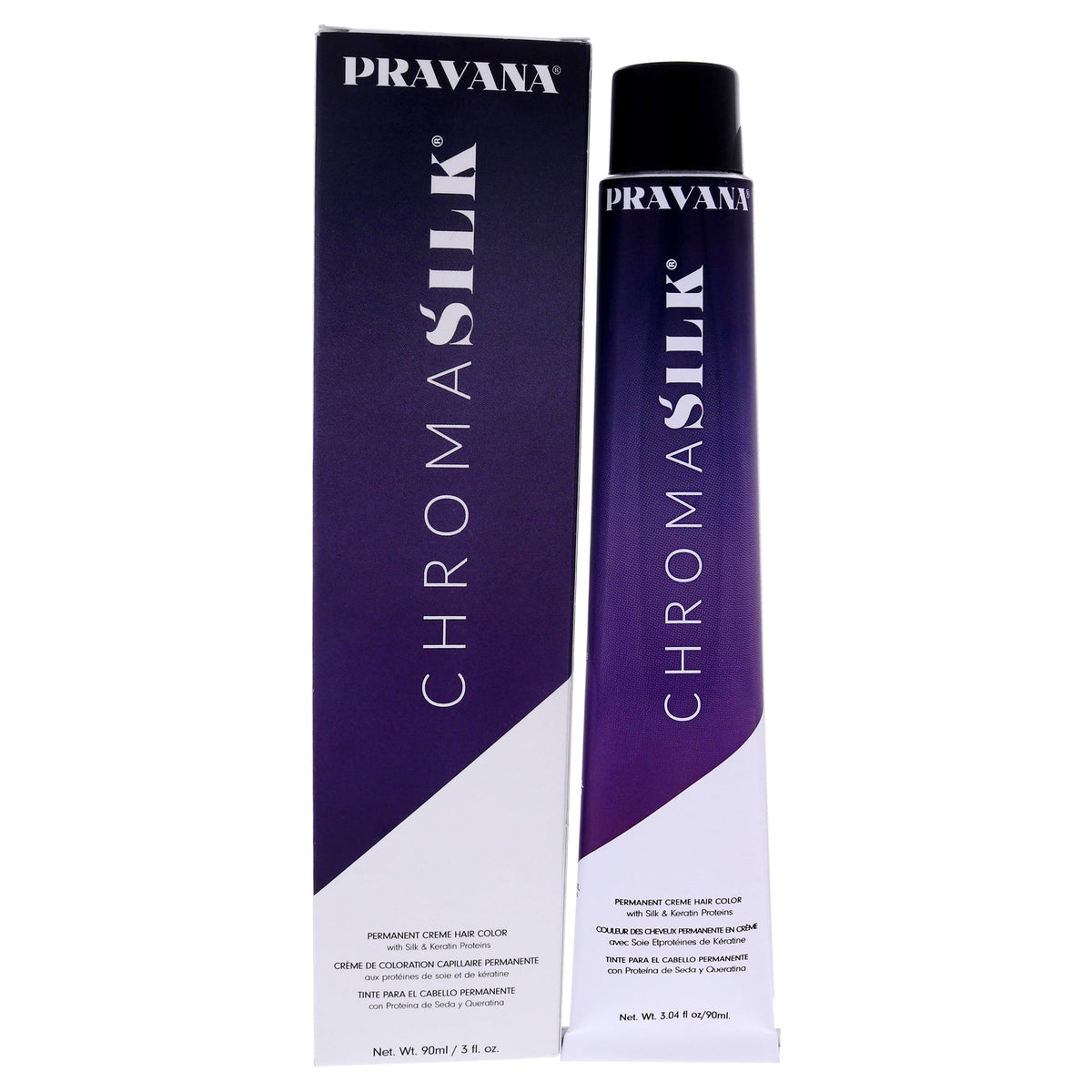 ChromaSilk Creme Hair Color - 6.5 Dark Mahogany Blonde by Pravana for Unisex - 3 oz Hair Color