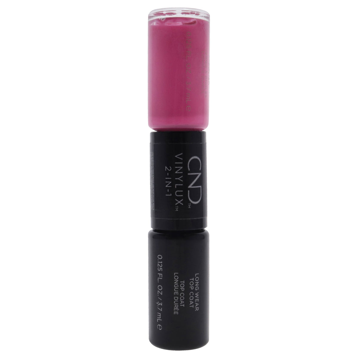 VInylux 2-In-1 Long Wear - 121 Hot Pop PInk by CND for Women - 0.25 oz Nail Polish