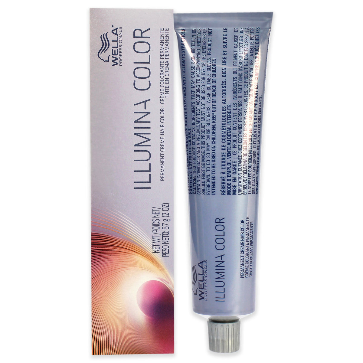 Illumina Color Permanent Creme Hair Color - Platinum Lily by Wella for Unisex - 2 oz Hair Color