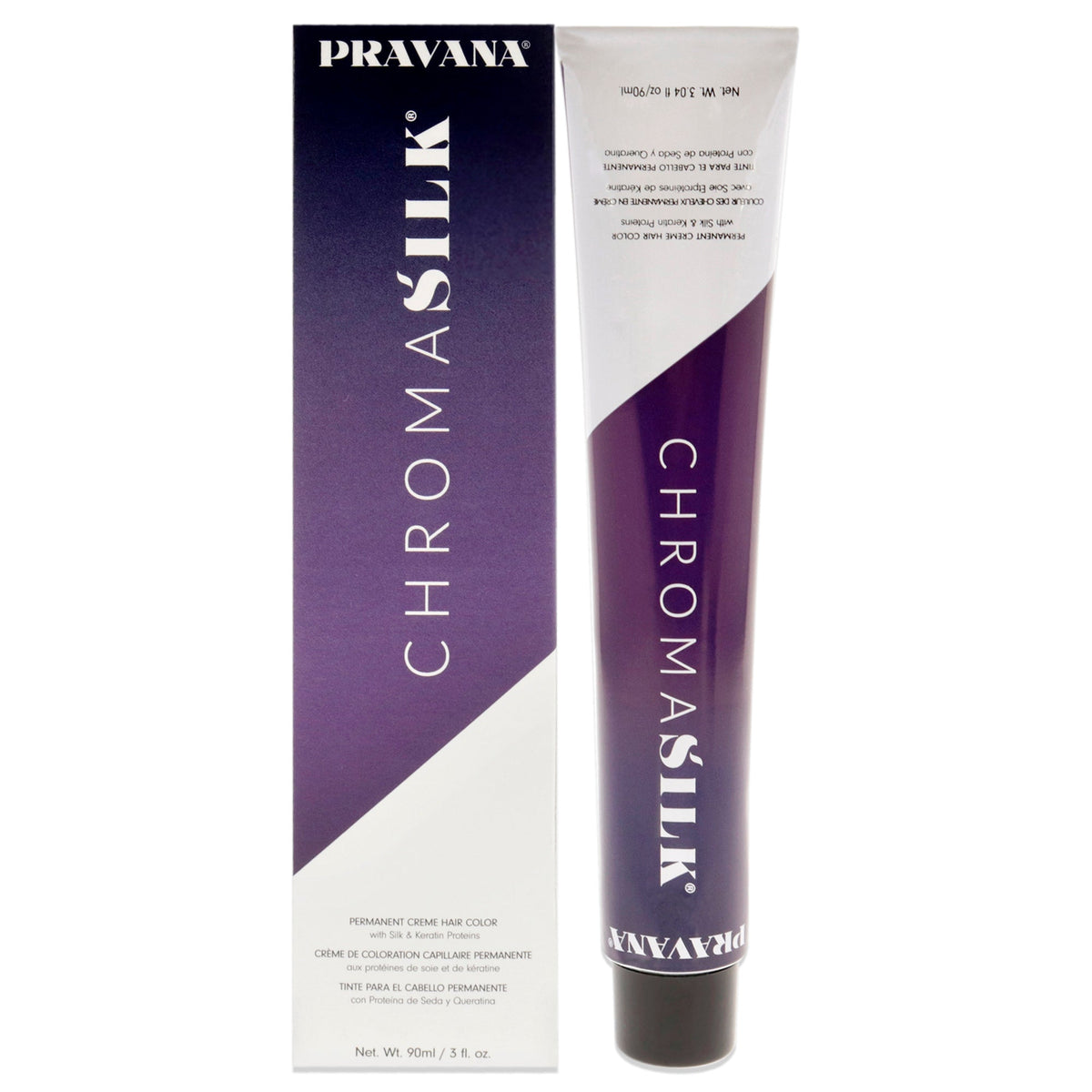 ChromaSilk Creme Hair Color - 6NTL Dark Neutral Lowlight by Pravana for Unisex - 3 oz Hair Color