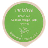 Capsule Recipe Pack Mask - Green Tea by Innisfree for Unisex - 0.33 oz Mask