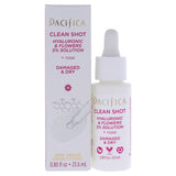 Clean Shot Hyaluronic and Flowers 5 Percent Solution by Pacifica for Unisex - 0.8 oz Serum