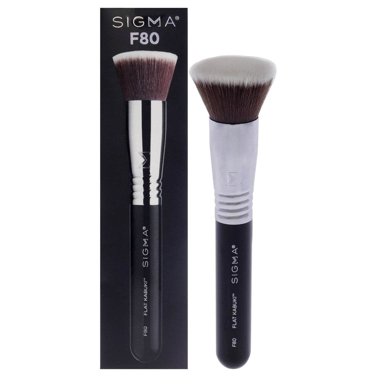 Flat Kabuki Brush - F80 by SIGMA for Women - 1 Pc Brush